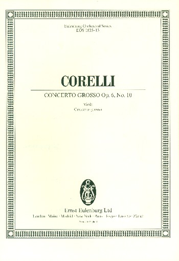 Concerto grosso C-Dur op.6,10