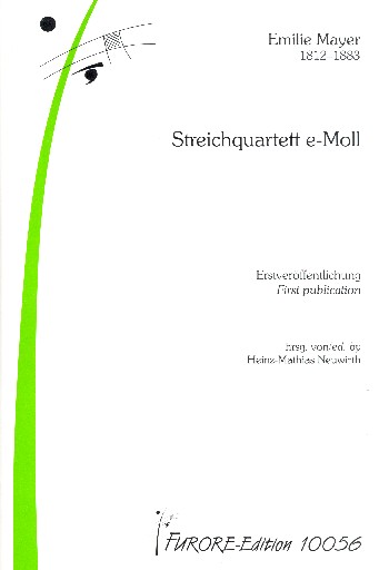 Streichquartett e-Moll
