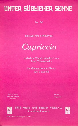 Capriccio nach dem Capriccio italien