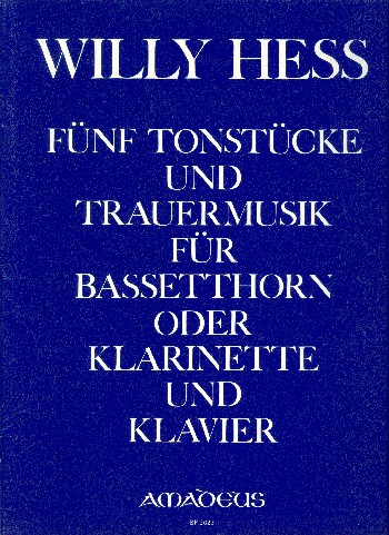 5 Tonstücke op.98 und Trauermusik op.101