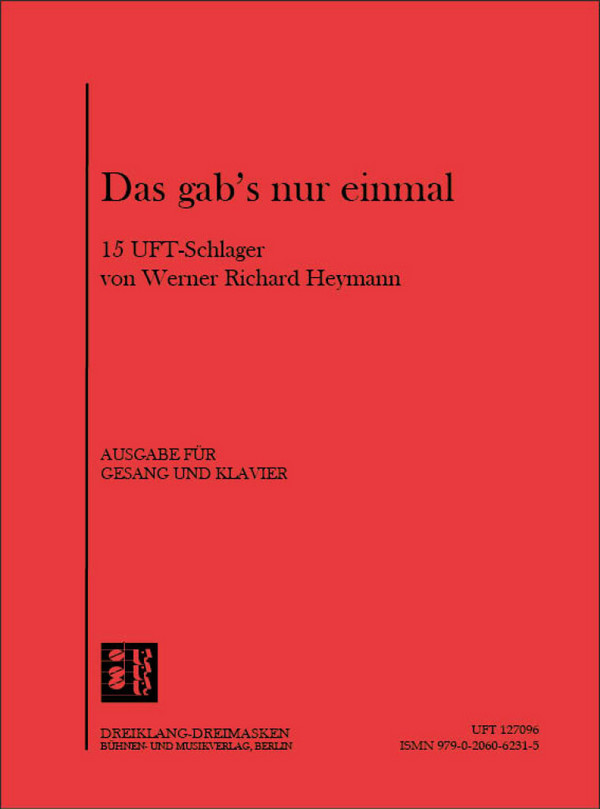 Das gab's nur einmal: