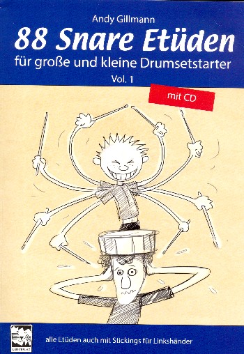 88 Snare Etüden Band 1 (+CD)