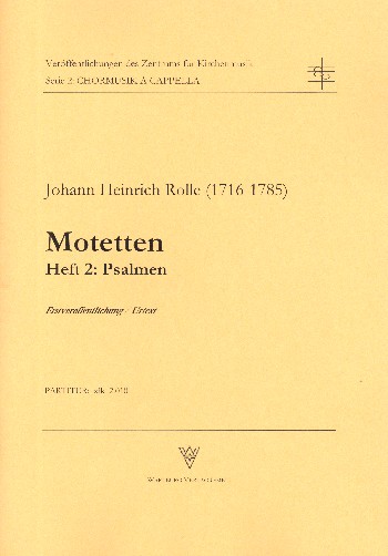 Motetten Band 2