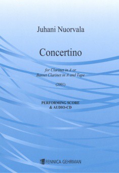 Concertino for clarinet and Soundtrack (+CD)
