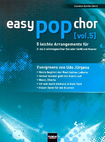 Easy Pop Chor Band 5 - Udo Jürgens