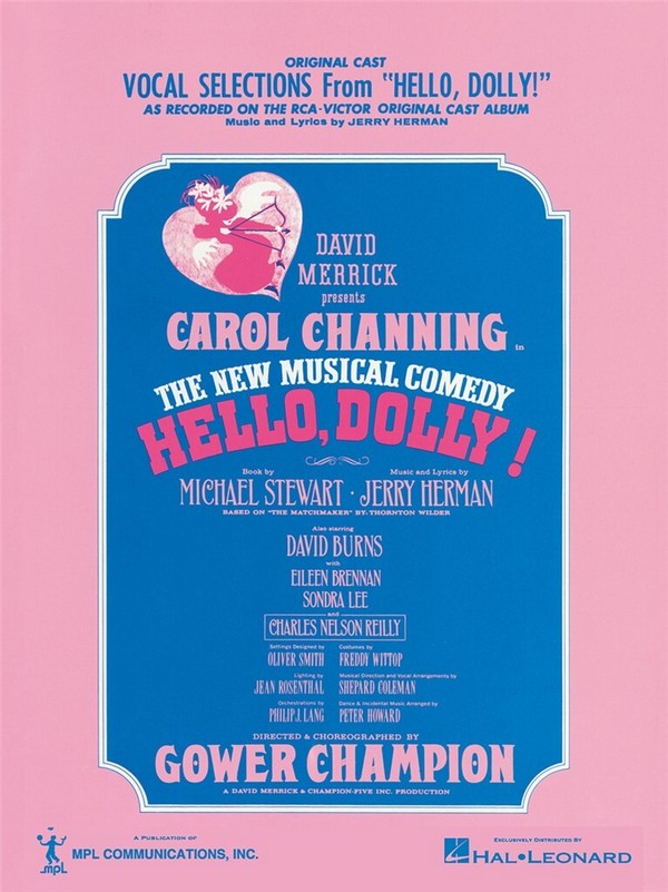 Hello Dolly: Vocal Selections