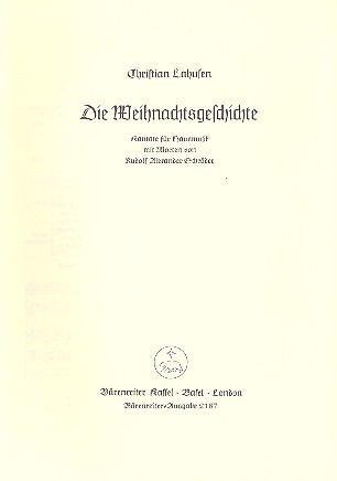 Die Weihnachtsgeschichte