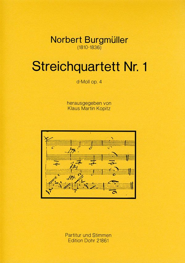 Streichquartett d-Moll op.4,1