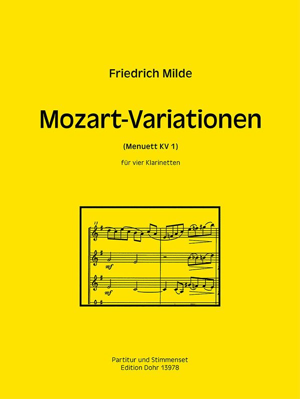 Variationen über Mozarts Menuett KV1
