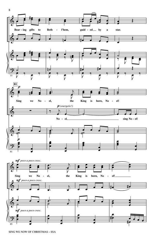 Sing we now of Christmas