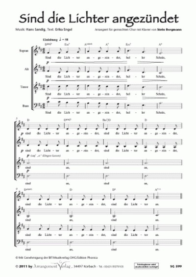 Sind die Lichter angezündet