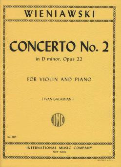 Concerto d minor no.2 op.22