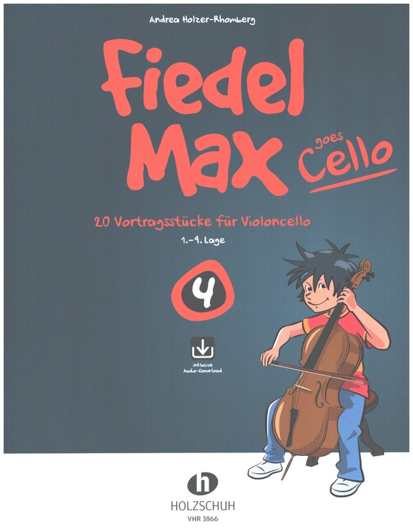 Fiedel-Max goes Cello Band 4 (+Online Audio)