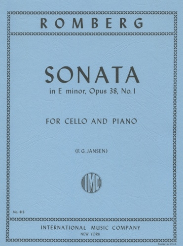 Sonata e minor op.38,1