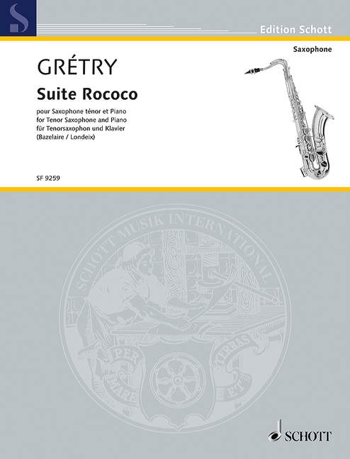 SUITE ROCOCO POUR VIOLONCELLE ET