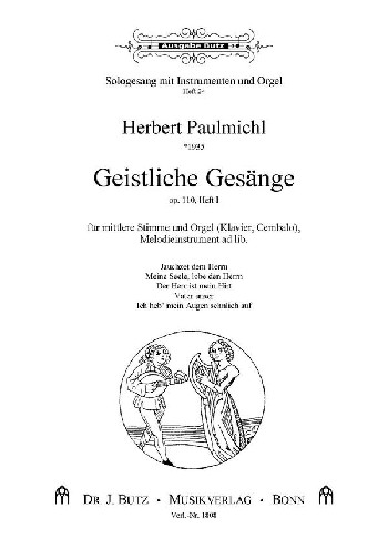 Geistliche Gesänge op.110 Band 1