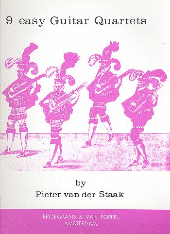 9 easy Guitar Quartets
