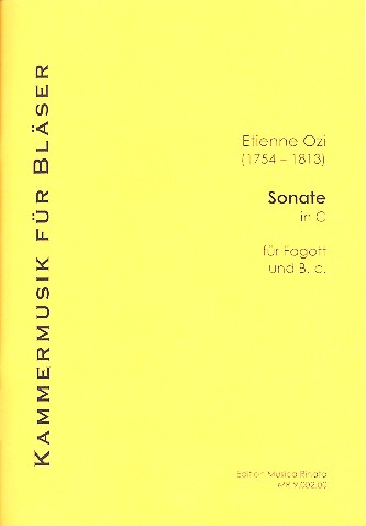 Sonate C-Dur für Fagott