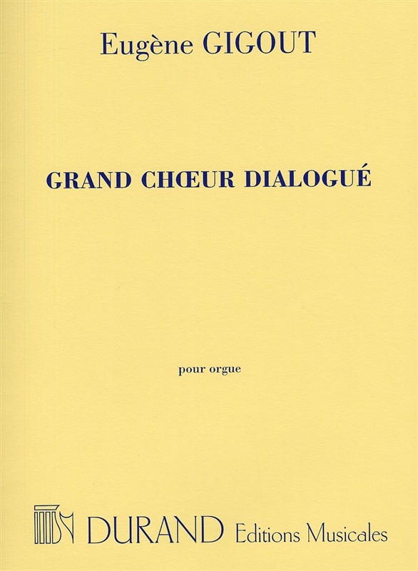 Grand choeur dialogue pour orgue