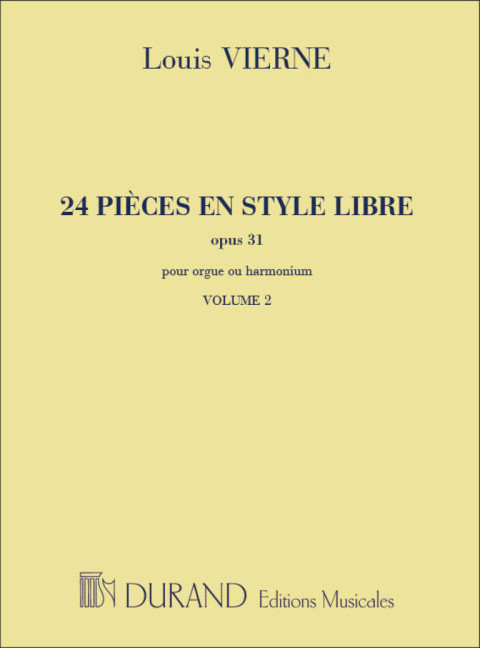 24 pièces en style libre op.31