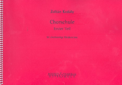 Chorschule Band 1