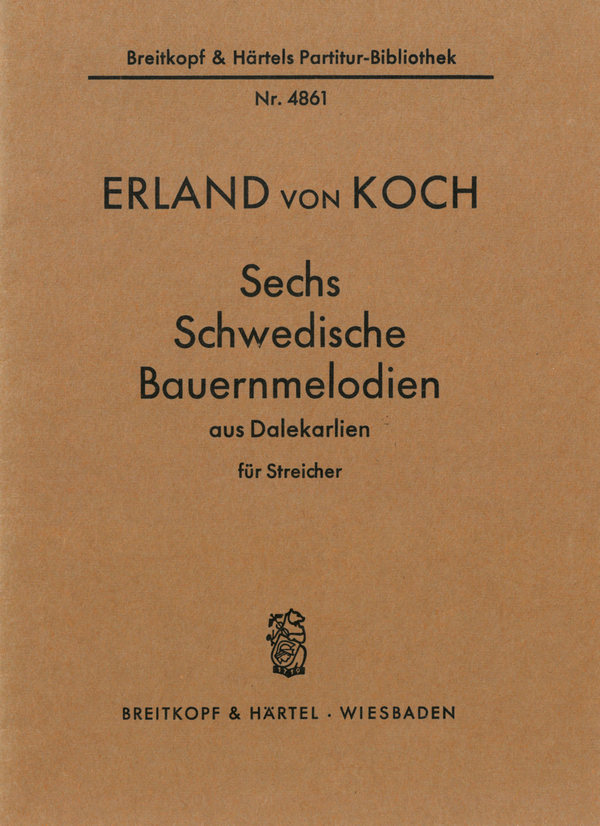 6 schwedische Bauernmelodien aus Dalekarien