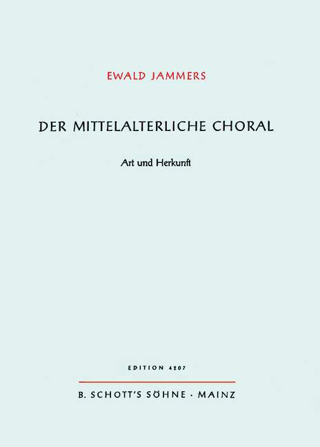 Der mittelalterliche Choral Band 2