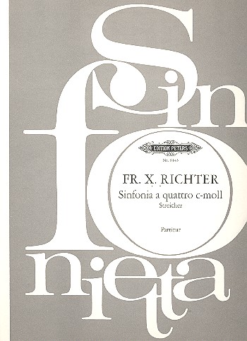 Sinfonia a quattro c-Moll
