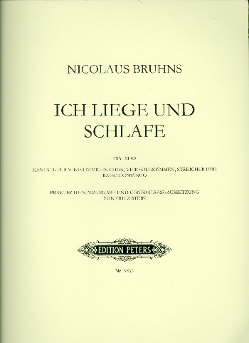 Ich liege und schlafe