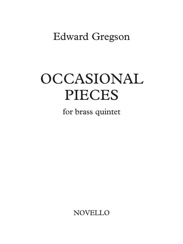 NOV165176 Occasional Pieces