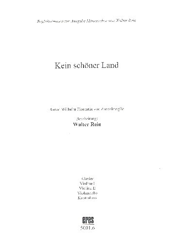 Kein schöner Land