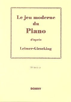 Le jeu moderne du Piano