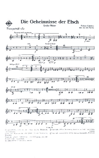 Die Geheimnisse der Etsch