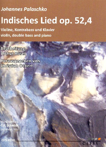 Indisches Lied op.52,4