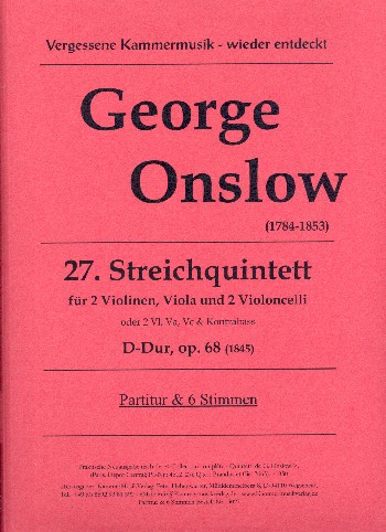 Quintett D-Dur Nr.27 op.68