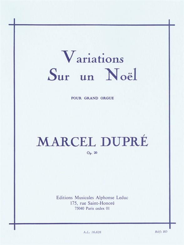 Variations sur un noel op.20