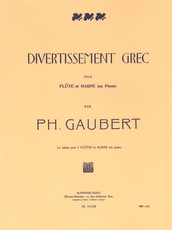 Divertissement grec pour flûte