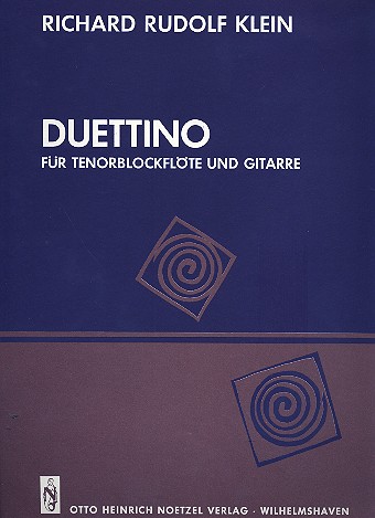 Duettino für Tenorblockflöte