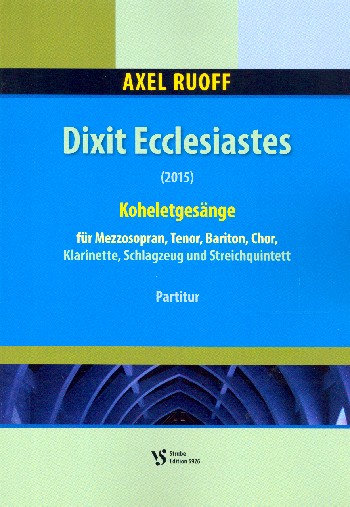 Dixit ecclesiastes