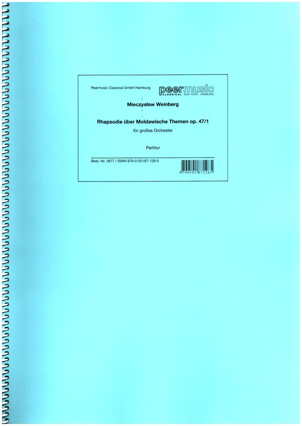 Rhapsodie über Moldawische Themen op.47/1