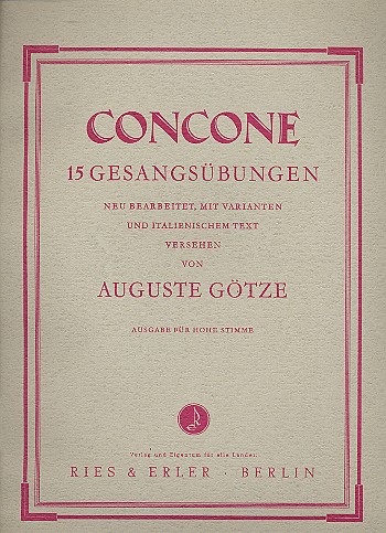 15 Gesangsübungen