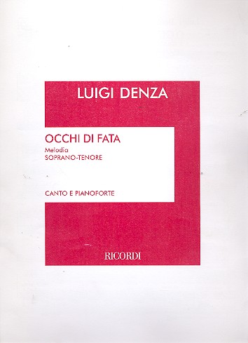 Occhi di fata per soprano (tenore)