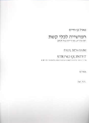 String Quintet op.3