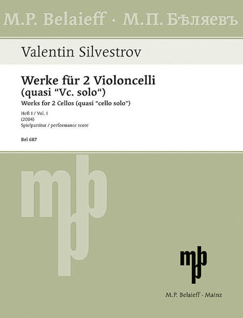 Werke für 2 Violoncelli (quasi Violoncello solo) Band 1