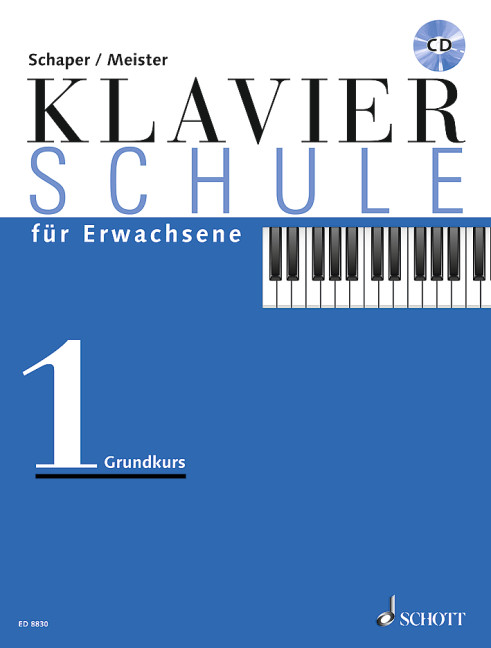 Klavierschule für Erwachsene Band 1 (+CD)