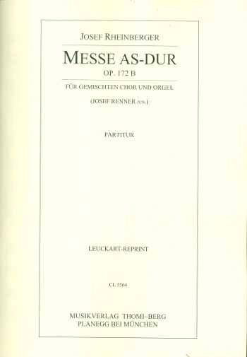 Messe As-Dur op.172b