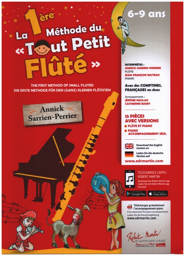 La 1ère méthode du tout petit flûté (+Online Audio)