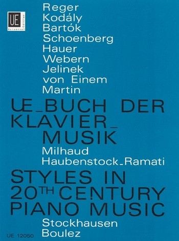 UE-Klavierbuch Styles in 20th