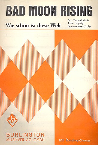 Bad Moon Rising: Einzelausgabe