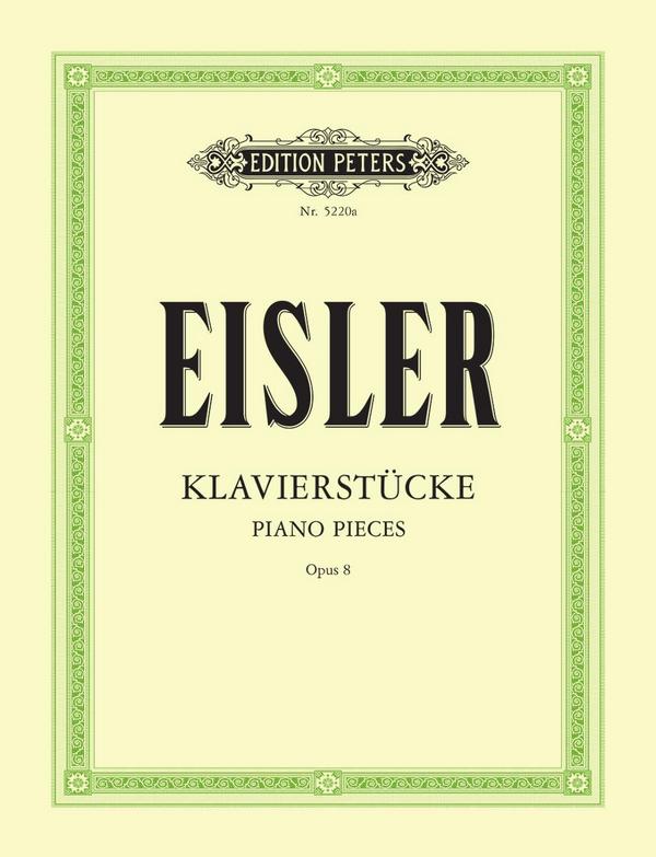 Klavierstücke op.8